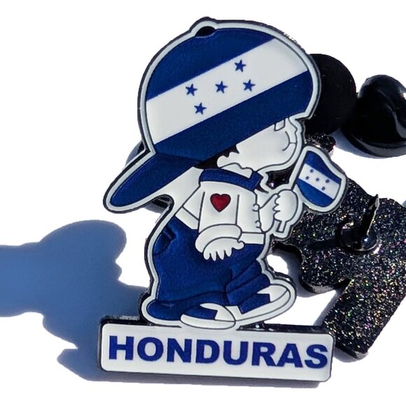Pin Honduras Pin For Caps Clothing Enamel Badge Honduran Boy Pin Catracho Pin - Picture 1 of 5